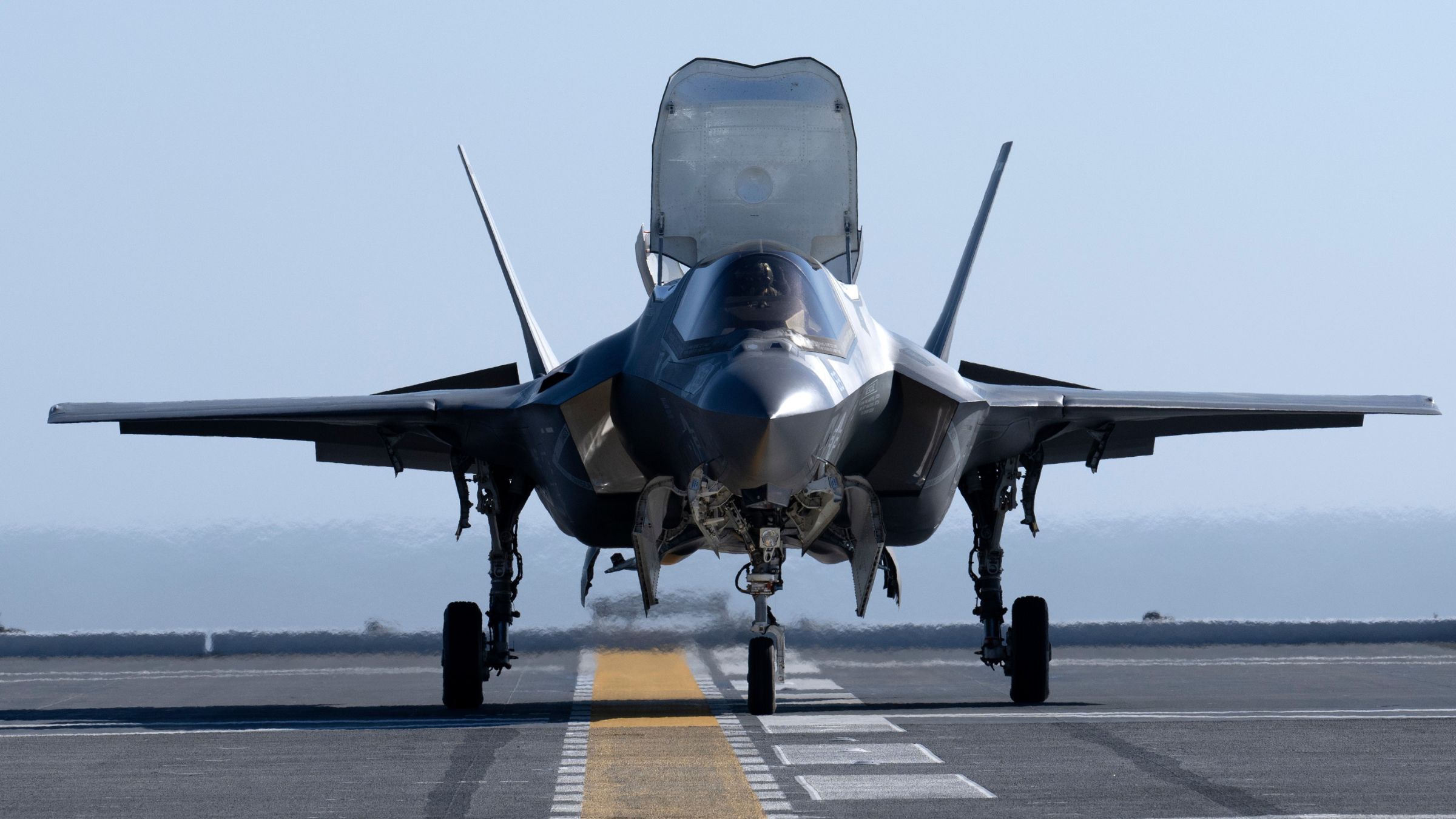 Japanese F-35 on a carrier