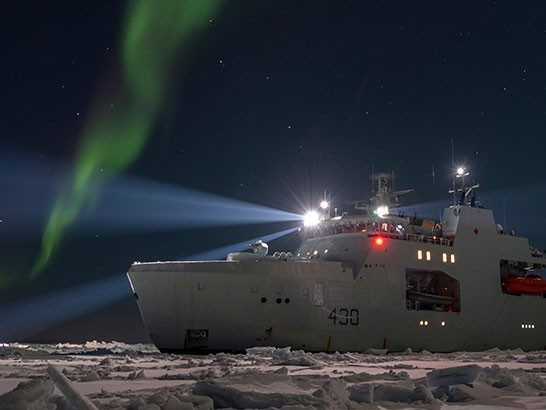 AOPS sailing through the ice