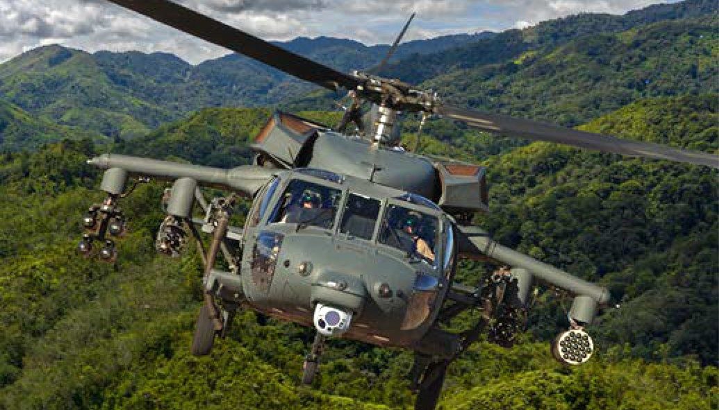 Armed BLACK HAWK® Helicopter